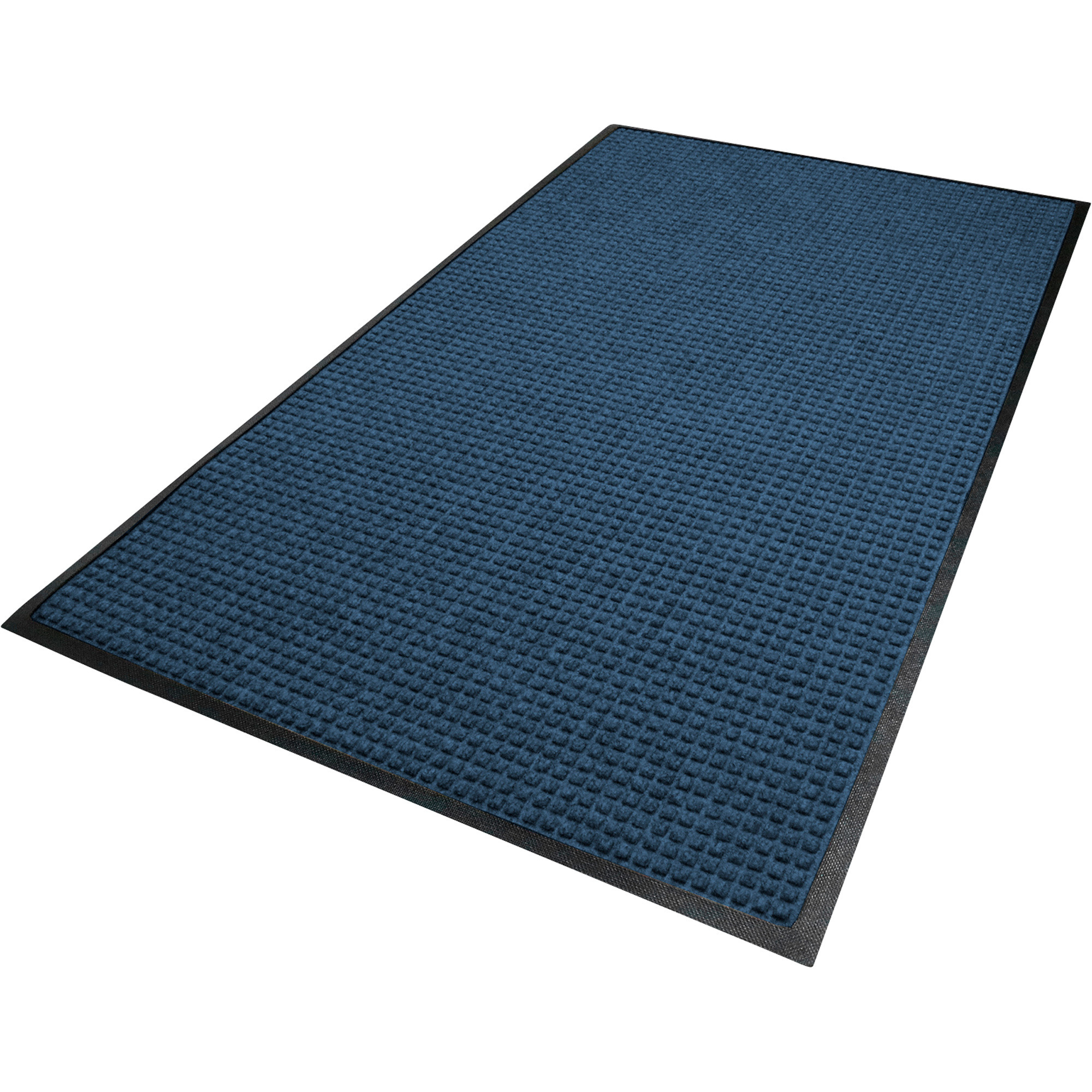 M+A Matting WaterHog Squares MatScraper/Wiper Entrance Mat,6' x 8' Charcoal, 3/8" Thickness,cleated backed, Model # 2005468070